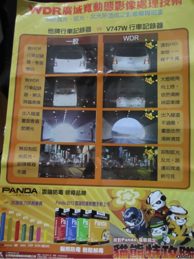 2012資訊展入手群華V747W 90度 開箱文! (新增影片檔)