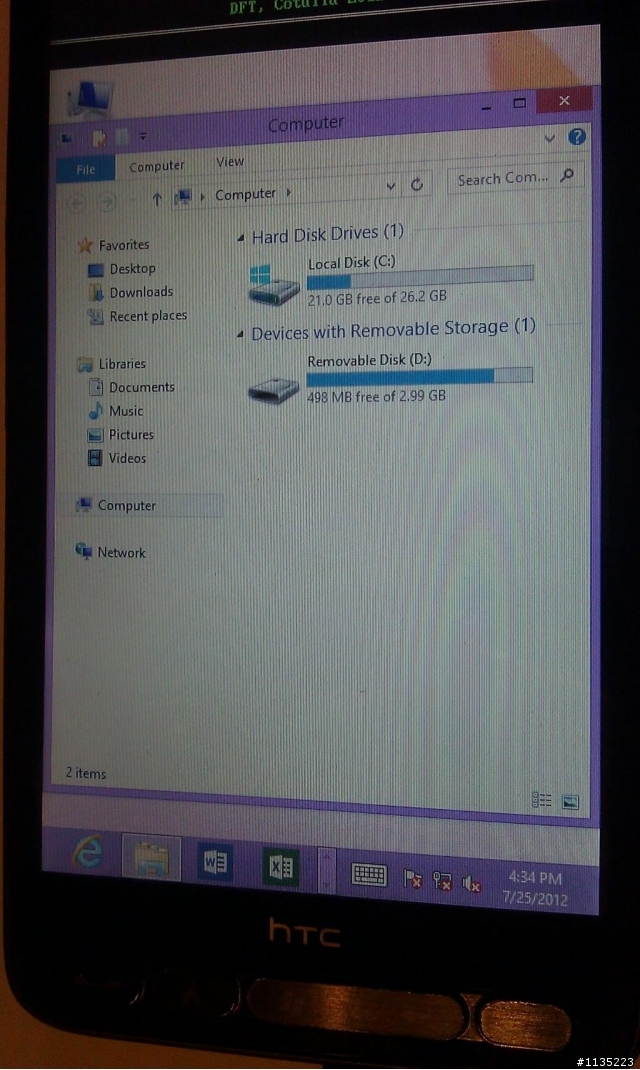 HD2 竟然上了 WINDOWS 8 RT