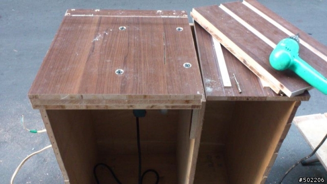 個人簡易工程-第23~2篇-多功能 收納型 組合式 鋸台 (改版篇-鋸台改推台篇 ) -製作紀錄