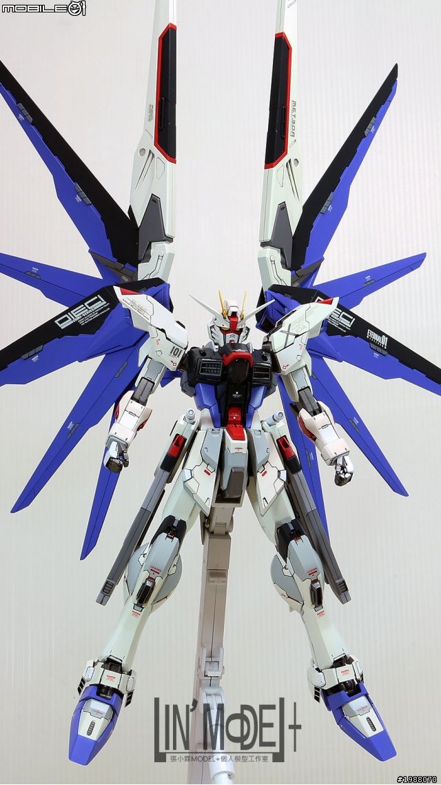 <號召蓋樓>攻擊自由鋼彈MS-B改套,2012年作品總回顧