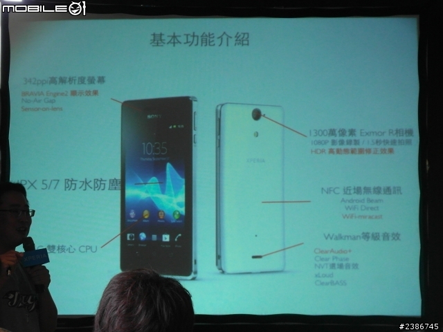 美的誕生~水中女神維納斯~SONY XPERIA V (Venus)