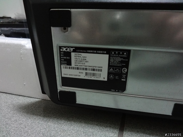 ACER S275HL + ASUS RADEON HD 6670開箱