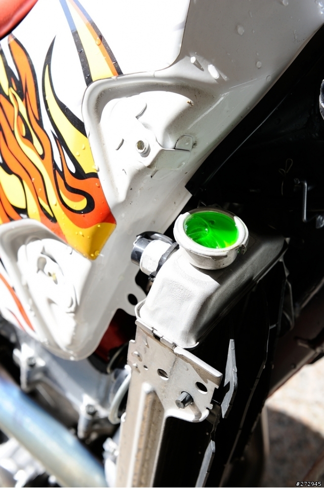 DRZ400SM保養-DIY換水箱水