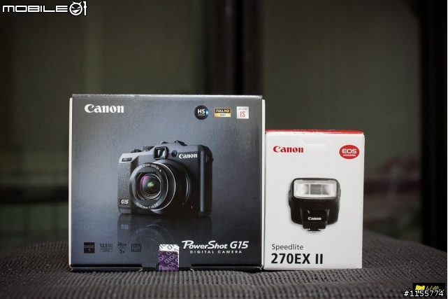Canon PowerShot G15 + 270EXII開箱 來蓋大樓吧~