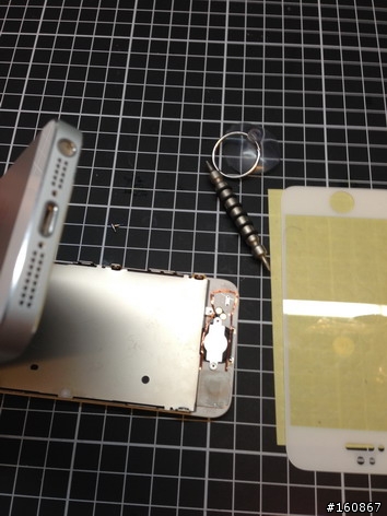 iPhone5悠遊卡植入成功-加碼拆白機圖