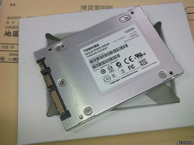 請問EZLINK Achilles 的SSD好嗎?(改入手TOSHIBA 120GB)