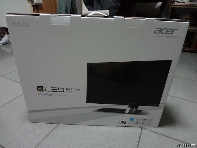 ACER S275HL + ASUS RADEON HD 6670開箱