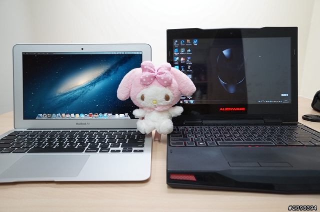 APPLE V.S. ALIENWARE 11吋對決+Air 11吋開箱