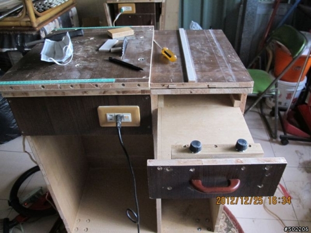 個人簡易工程-第23~2篇-多功能 收納型 組合式 鋸台 (改版篇-鋸台改推台篇 ) -製作紀錄