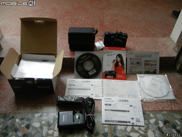購入CANON POWERSHOT G15
