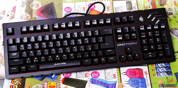 分享推人跳入機械電競鍵盤-CM Storm QuickFire Pro 衝鋒槍