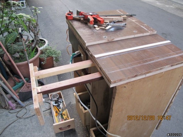 個人簡易工程-第23~2篇-多功能 收納型 組合式 鋸台 (改版篇-鋸台改推台篇 ) -製作紀錄