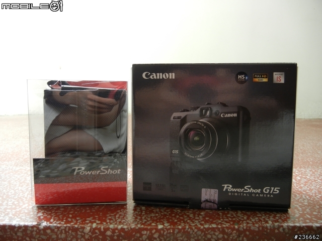 購入CANON POWERSHOT G15