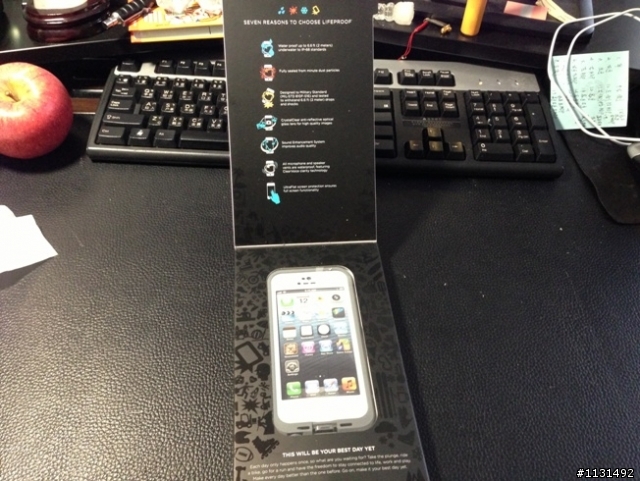 ((開箱))IPHONE5 防水防震防塵防雪 LifeProof™ Case