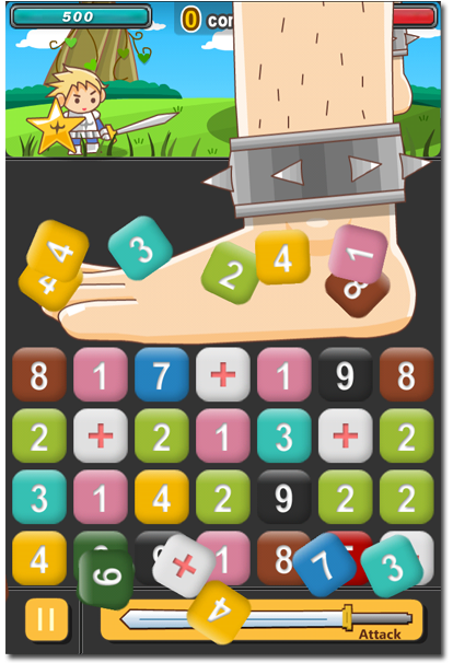 獨立開發的遊戲上架了, 歡迎大家玩看看 - NumberHero