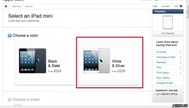訂購心得--美國Apple官網訂購 iPad mini Wi-Fi + Cellular版