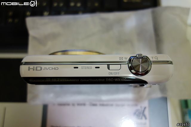 冷門, 但是熱的~ SONY WX100 白色 開箱~~