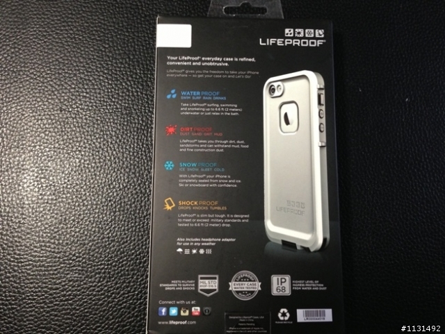 ((開箱))IPHONE5 防水防震防塵防雪 LifeProof™ Case