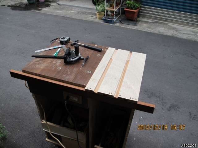 個人簡易工程-第23~2篇-多功能 收納型 組合式 鋸台 (改版篇-鋸台改推台篇 ) -製作紀錄