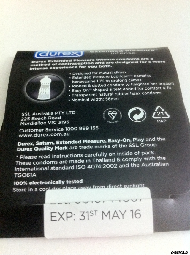 Durex新品開箱文