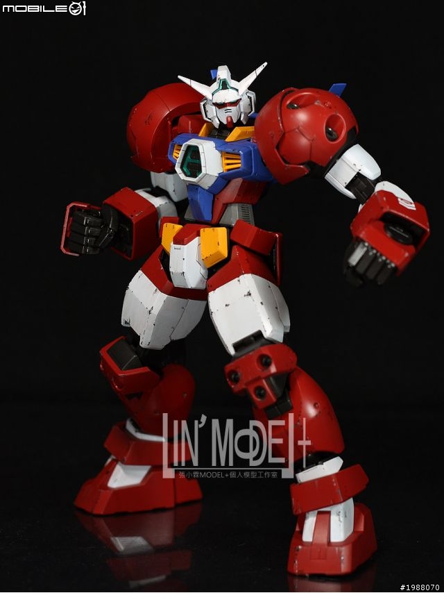 <號召蓋樓>攻擊自由鋼彈MS-B改套,2012年作品總回顧