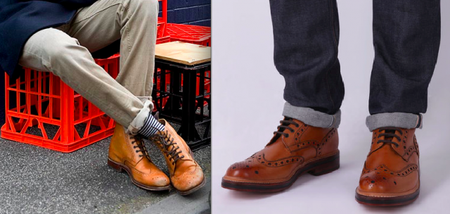 Grenson Sharp Brogue Boots分享