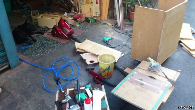 個人簡易工程-第23~2篇-多功能 收納型 組合式 鋸台 (改版篇-鋸台改推台篇 ) -製作紀錄