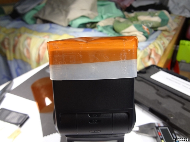 閒閒 土砲F43AM 橘色濾色片