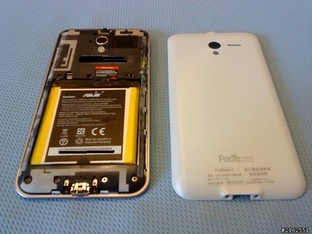 padfone2白32G入手不滿7天,拆背蓋小心求證...