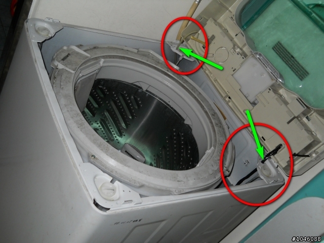 Panasonic洗衣機(NA-130NS)-拆洗DIY