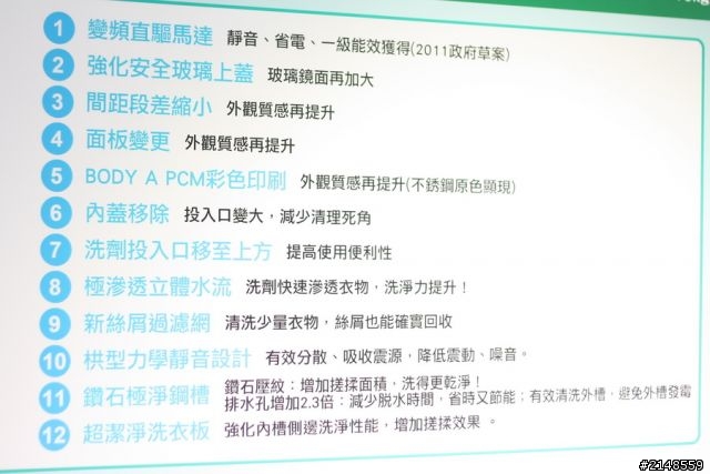 「推薦Panasonic 洗衣機分享會活動」- 帥哥美女 好吸睛、ECONAVI 好聰明!