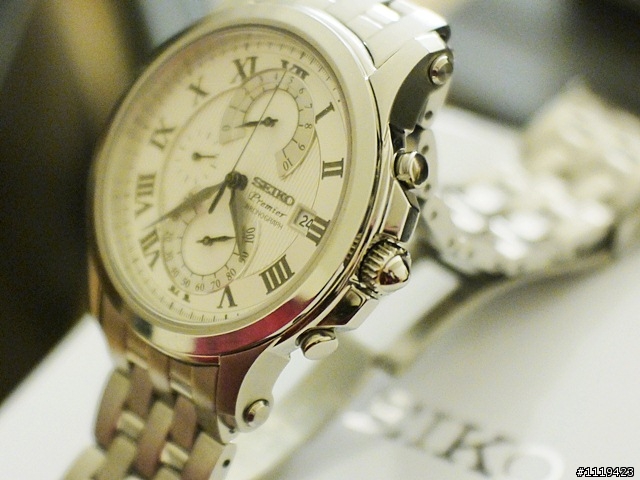【開箱】SEIKO Premier 雙逆跳計時表