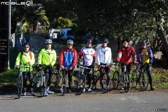 2013 元旦升旗 Mt. Hamilton Rd. 60km -> Lick Observatory 1283m