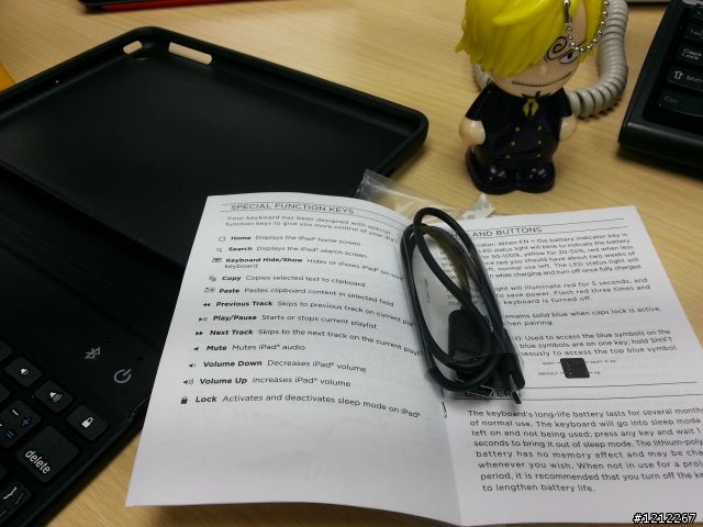 Ipad Mini時尚商務新玩具,藍芽鍵盤ZAGG Keys Mini 7不專業開箱文