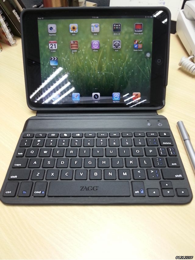 Ipad Mini時尚商務新玩具,藍芽鍵盤ZAGG Keys Mini 7不專業開箱文