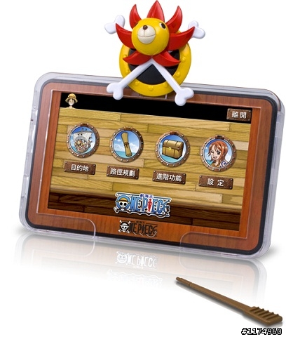 換上夥伴的頭像 PAPAGO! ONE PIECE航海王導航機帶你邁向偉大航路一起抽祕寶
