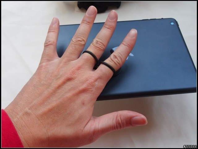 出包版iPad mini +Keeep Hold8保護環示範開箱!