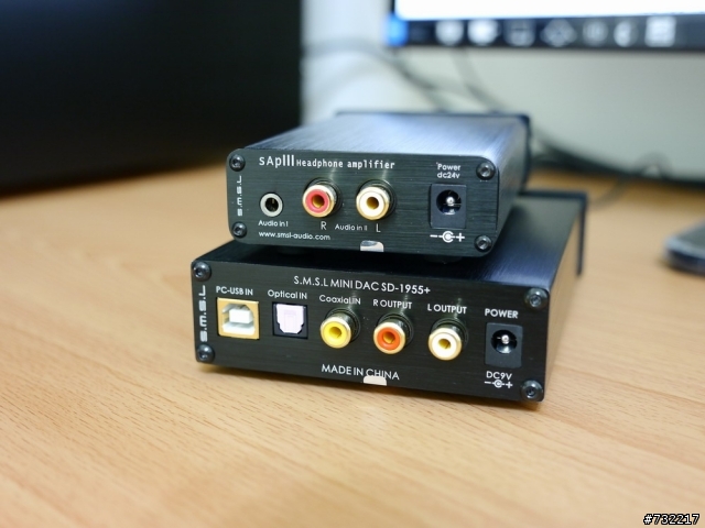 【開箱】簡約小系統 SMSL SD-1955+ SMSL SAP-III