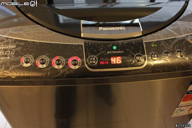 我最推薦Panasonic洗衣機的-ECO NAVI智慧節能科技+洗衣不打結之comfortable for life