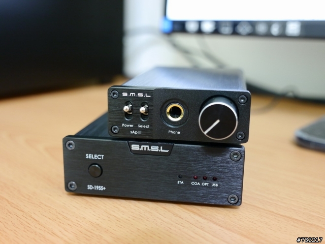 【開箱】簡約小系統 SMSL SD-1955+ SMSL SAP-III