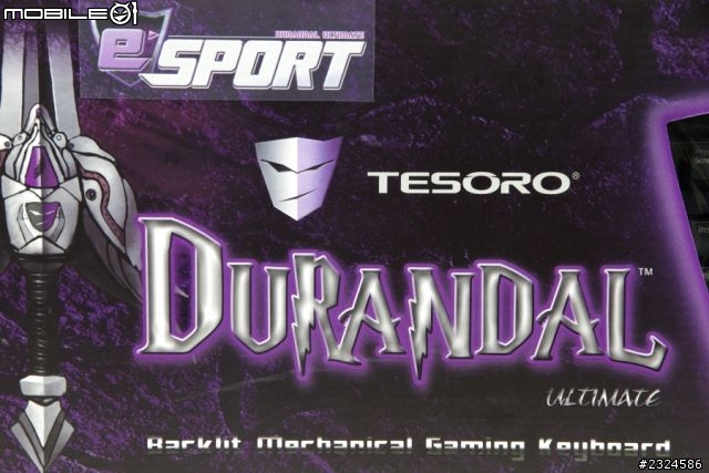 TESORO DURANDAL ULTIMATE e-SPORT EDITION 鐵修羅杜蘭朵劍終極版 電競特仕 紅/黑混軸 機械式中文鍵盤