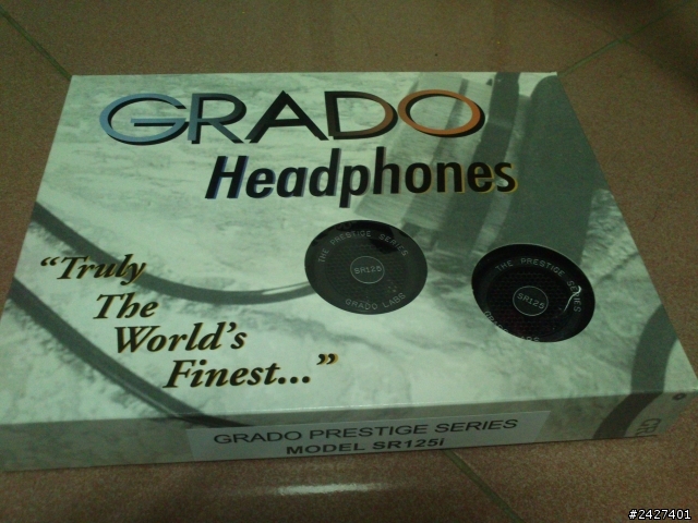 GRADO SR125i 小小開箱