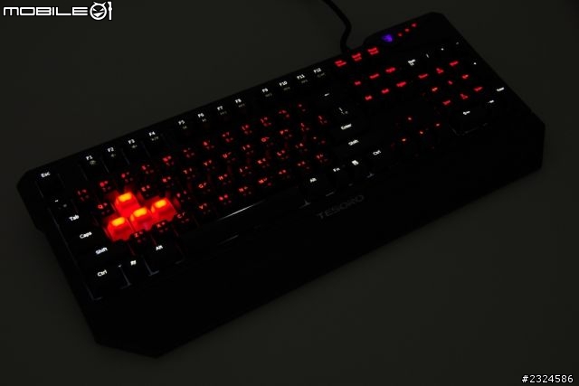 TESORO DURANDAL ULTIMATE e-SPORT EDITION 鐵修羅杜蘭朵劍終極版 電競特仕 紅/黑混軸 機械式中文鍵盤