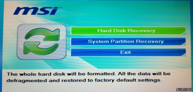 MSI BurnRecovery 系統備份/還原 超實用分享(GT/GE 60/70系列適用)