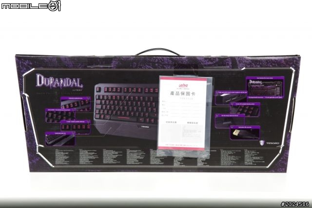 TESORO DURANDAL ULTIMATE e-SPORT EDITION 鐵修羅杜蘭朵劍終極版 電競特仕 紅/黑混軸 機械式中文鍵盤