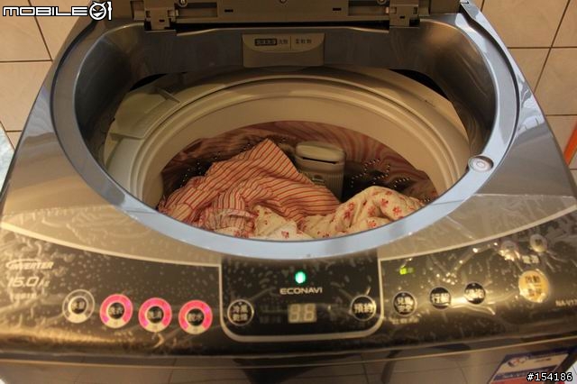 我最推薦Panasonic洗衣機的-ECO NAVI智慧節能科技+洗衣不打結之comfortable for life