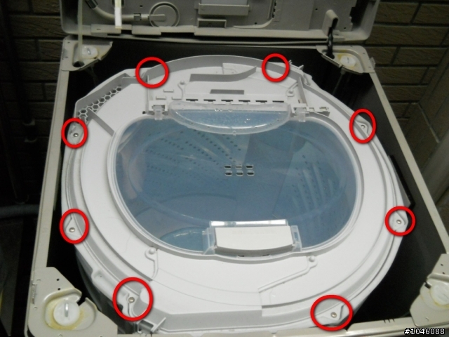 Panasonic洗衣機(NA-V168SBS)-拆洗DIY