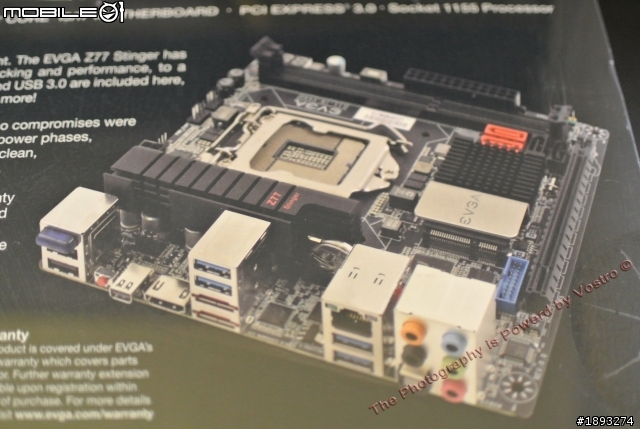 雙潮來襲 EVGA Z77 Stinger ITX + EVGA GTX 660 Superclocked