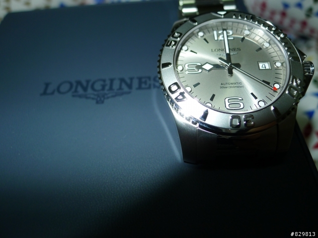 201314 LONGINES深海征服者遊艇款機械潛水錶開箱