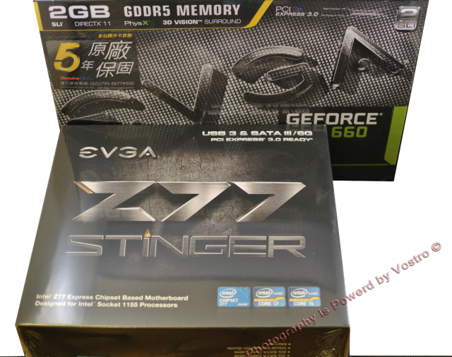 雙潮來襲 EVGA Z77 Stinger ITX + EVGA GTX 660 Superclocked
